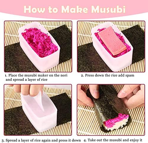 6 חבילה עובש אוניגירי, ערכת יצרנית Musubi Must Moldic
