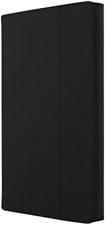 טומי סיבוב מארז Folio עבור Apple iPad Mini 4, שחור ניילון בליסטי