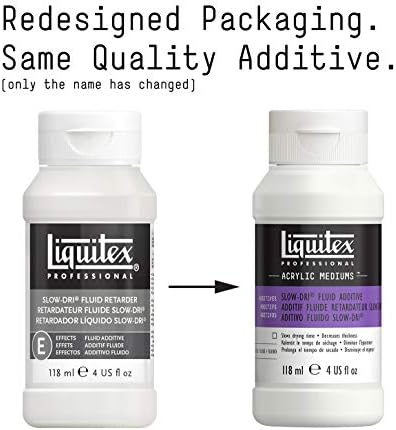 יסודות Liquitex 48 סט צבע אקרילי צינור, 22 מל אפקטים מקצועיים בינוני, 118 מל, מעכב נוזלים איטי-דרי