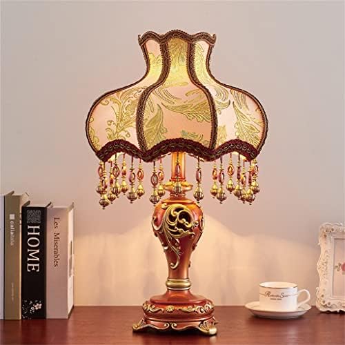 SDFGH קלאסי קלאסי רומנטי רומנטי חם שרף מנורת שולחן סלון מנורת שולחן דקורטיבי חדר שינה