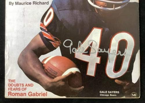 גייל סיירס חתום מגזין ספורט נובמבר 1969 אין תווית דובים חתימה חותם HOF JSA - מגזיני NFL עם חתימה