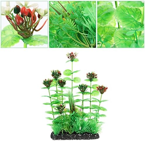 פטקאו צמחים דקור צמחים דקור 3 חתיכות משי אקווריום צמחי משי אקווריום צמחים מזויף אקווריום צמחי פלסטיק צמחים מלאכותיים