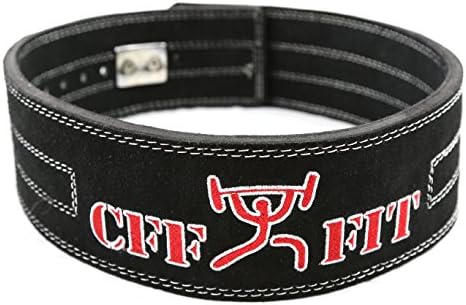 חגורת הרמת משקולות של CFF 10 ממ פרו -מנוף - Strongman, MMA, אגרוף, אימונים צולבים