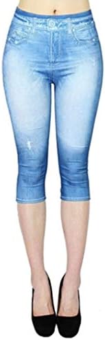 מכנסיים מזדמנים של אתקיה רחבה לנשים בתוספת ג'ין בגודל ג'ין כמו מכנסי Hollow Out של נשים מותניים