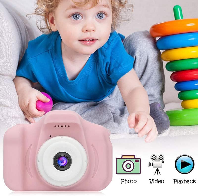2022 שדרג מצלמת סלפי לילדים, מתנות יום הולדת לחג המולד לבנים בגילאי 3-9, מצלמות וידאו דיגיטליות לפעוטות,
