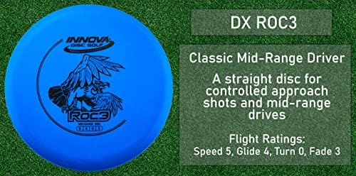סט מתנע גולף של Innova Disc-הצבעים עשויים להשתנות 160-180 גרם-גולף דיסק גולף, נהג גולף דיסק, אמצע טווח, סט סטיית