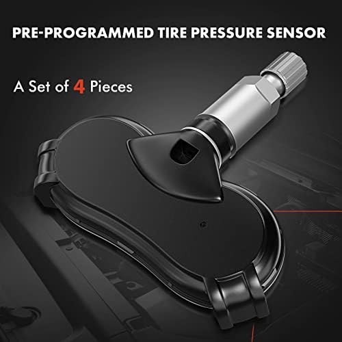 A-premium 315 מגה הרץ חיישן מערכת ניטור לחץ צמיגים TPMS התואם לטויוטה טונדרה סיינה סקויה יונדאי