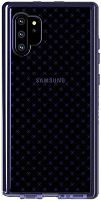 Tech21 EVO בדוק את כיסוי המקרים של טלפון עבור Samsung Galaxy Note 10+ - Indigo