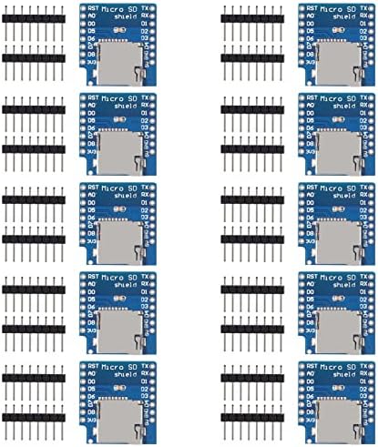 Aceirmc 10pcs מיקרו SD מגן כרטיס D1 מיני tf wifi ESP8266 תואם ל- WEMOS D1 MINI TF CARD מודול