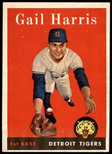 1958 Topps 309 Gail Harris Detroit Tigers Tigers