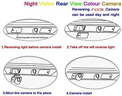 מצלמת תצוגה אחורית לרכב/גיבוי מצלמת חניה/ראיית לילה של CCD ל- CCD עבור Citroen C2 3D Hatchback 2003