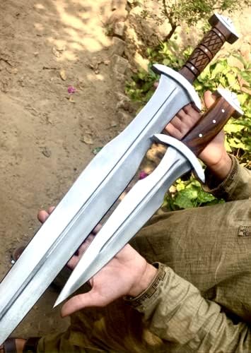 PSK306 - 2 מחשבים חרבות סט - חרב ציד באורך 30 אינץ 'וחרב ציד קצרה של 16 אינץ