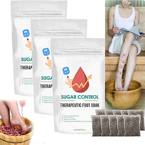 30 יחידות-לרפא סוכר בקרת טיפולי רגל לספוג, לשפר סוכר בקרת טיפולי רגל טיפול,טבעי טיפולי רגל לספוג תיק משפר