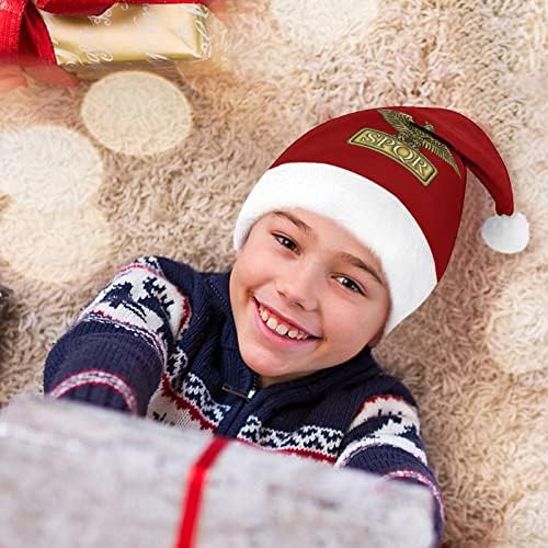 זהב סמל חג המולד כובע אישית סנטה כובע מצחיק חג המולד קישוטים
