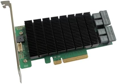 Highpoint Rocketraid 840C 8-Port PCIE 3.0 X8 6GB/S בקר בקרת פשיטת SATA