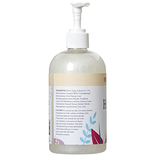 חוות ג ' ינג ' ר לילי בוטניקלס סבון ידיים נוזלי לכל מטרה, טבעוני וללא אכזריות, ללא ריח, 12 אונקיות