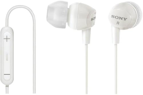 Sony Drex12IPW אוזניות עם iPod Remote - Set Ear - אריזות קמעונאיות - לבן