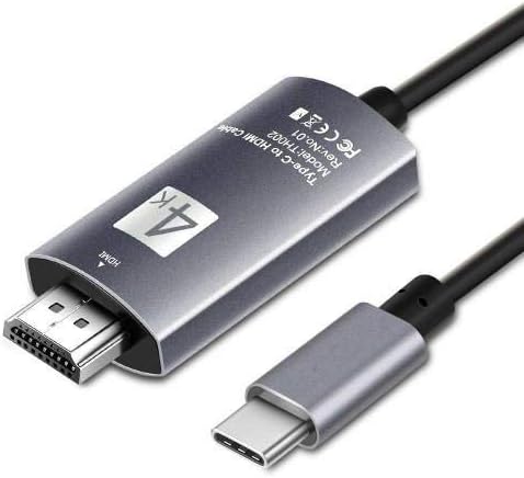 כבל גלי תיבה התואם ל- Astell & Kern A & Norma SR25 MKII - כבל SmartDisplay - USB Type -C ל- HDMI, USB C/HDMI כבל