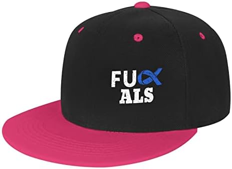 GHBC זיון ALS מבוגרים היפ הופ כובע בייסבול נשים אבא כובע גבר מתכוונן כובע