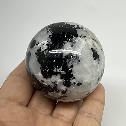 Watangems 213.7 גרם, 2.1 , קשת כדורי ירח טבעיים כדור אבן חן מהודו, B21354
