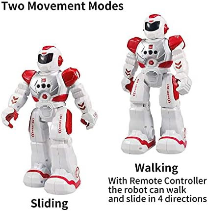 רובוט שלט רחוק סיקאי לילדים, רובוט לתכנות אינטליגנטי עם צעצועי בקר אינפרא אדום, ריקודים, שירה,