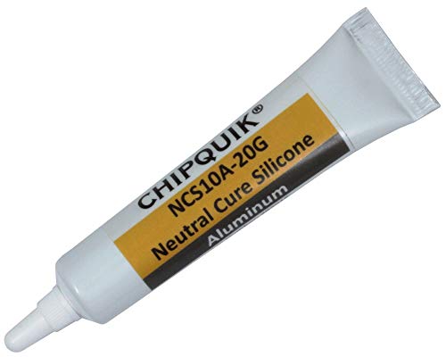 Chip Quik NCS10A-20G ריפוי ניטרלי תרופה סיליקון איטום איטום 20 גרם צינור סחיטה לניתוק מדויק