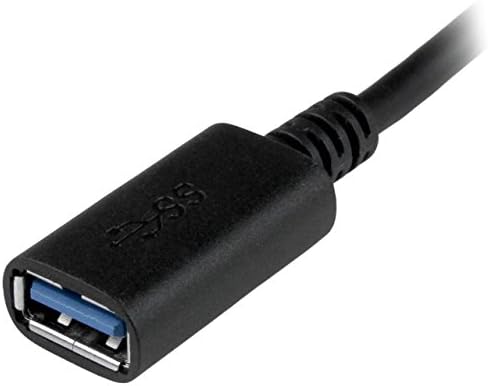 Startech.com USB 3.0 לתאם DisplayPort כפול מתאם 4K 60Hz & .com USB -C ל- USB מתאם - 6in - USB -IF מוסמך