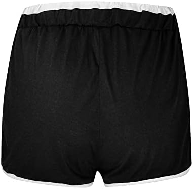 מכנסיים קצרים של מכנסי יוגה של FLEKMANART מכנסיים קצרים אתלטי עם כיס מכנסיים קצרים מכנסיים אימון מכנסיים