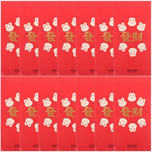 חתונה טובה 20 יחידות מעטפות 2023 חדש שנה מסיבת מזל כסף מנות הונג באו מעטפות לשנה חדשה יום הולדת חתונה עסקים