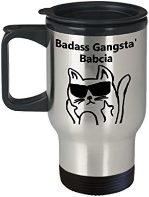 Badass Gangsta 'Babcia Coffice Travel Sug