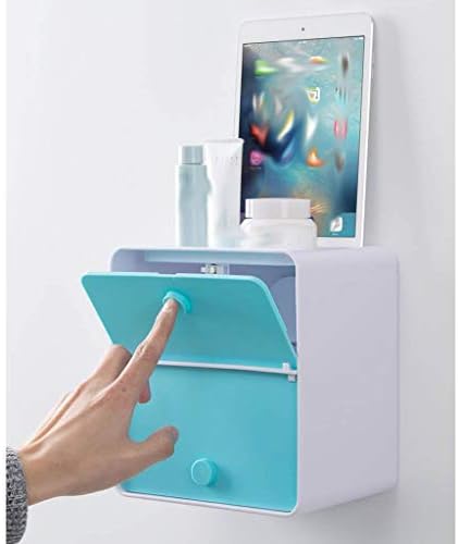 CDYD אמבטיה קופסת רקמות אטומה למים מקלחת מפלסטיק מחזיק מפית קיר רכוב על מחזיק נייר טוליאט