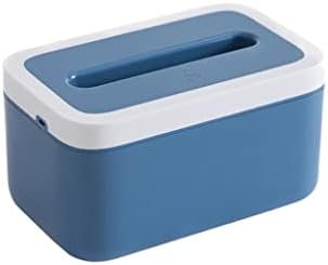 קופסת רקמות מפיות כחולה של SDGH עם קופסת רקמות נשלפת קופסת קופסת רקמות נשלפת קופסת שולחן אוכל קופסה.