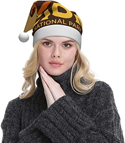 ציון לאומי פרק חג המולד כובע גבר אישה חג כובע יוניסקס כובעי פסטיבל מסיבת כובעים