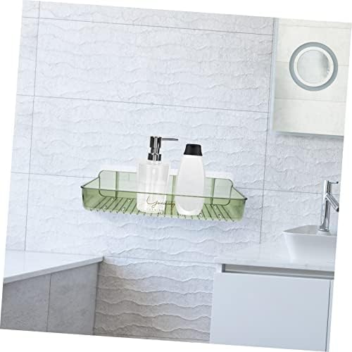 עיצוב בית Alipis 4 יחידות אספקת סבון מארגני ספוג קידוח לאמבט טואלט אמבטיה קיר רכוב על משק בית ללא תבלינים קדדיות