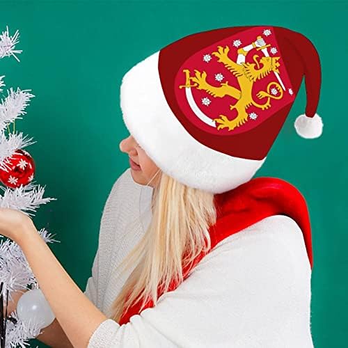 פינלנד לאומי סמל חג המולד כובעי בתפזורת מבוגרים כובעי חג המולד כובע לחגים חג המולד ספקי צד