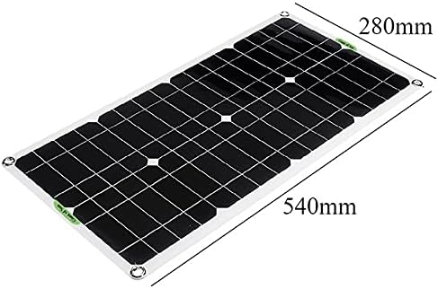 ערכת מטען סוללות 100 וולט 12 וולט עם 100 וולט פאנל סולארי חד-גבישי מודול פוטו-וולטאי משטח בליטה לקרוואנים,