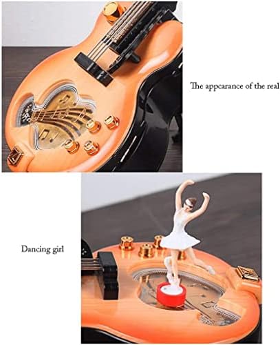פונמה קופסא מוזיקלית מתנה רטרו גיטרה קופסת מוזיקה רומנטית סיבוב שולחן עבודה שולחן עבודה מתנה לילדים מתנות