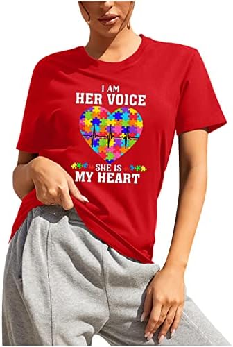 אני שלו קול הוא שלי לב חולצה נשים מקרית קיץ קצר שרוול טי חולצות אמא של יום חולצות מתנת מכתב