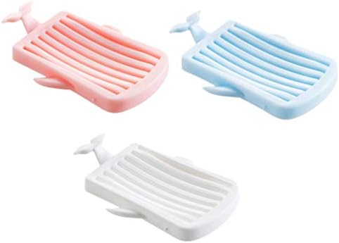 מוטון שטיחי קיר סבון צלחת, פלסטיק לווייתן בצורת סבון מתלה בעל, אמבטיה סבון צלחת מחזיק, סבון שומר ספוג מיכל מגש