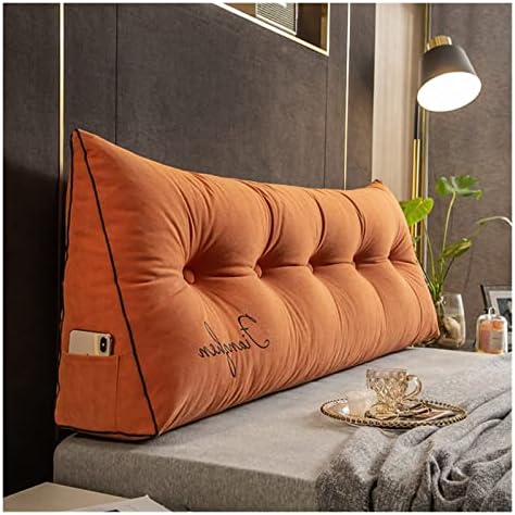 כריות מנוחה של EEBI משענת גב גדולה כרית ספה משולשת נשלפת כרית ספה משולשת כריות מיטה נוחות כריות ארוכות לעיצוב