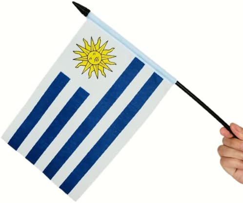 ארהב אמריקאית ואורוגוואי תצוגת דגל שולחן ידידות, דגל שולחן אמריקאי ואורוגוואי, ארהב ואורוגוואי דגל שולחן