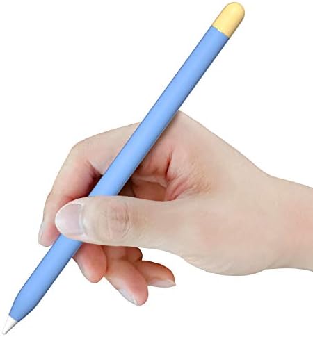 מארז Pzoz תואם לעיפרון אפל דור ראשון, שרוול מגן סיליקון נגד סיליקון שרוול ipencil אחיזת עור מחזיק עט