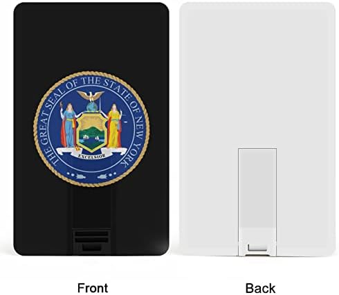 מדינת ניו יורק דגל USB 2.0 מכסי פלאש מכשירים זיכרון צורת כרטיס אשראי