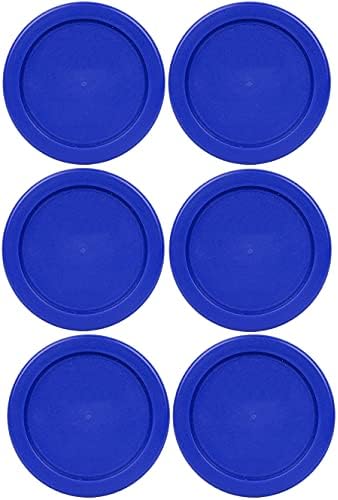 קלרוור 1 כוס כחול עגול פלסטיק מזון אחסון החלפת מכסים מכסה עבור קלרוור ופיירקס 7202-מחשב זכוכית קערות