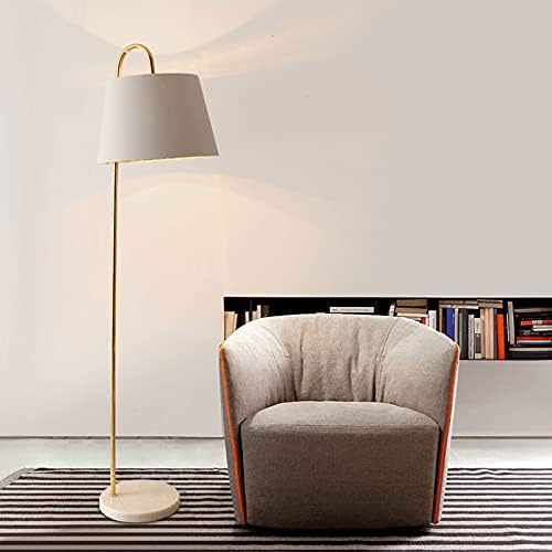 מנורת רצפה חדר שינה וסלון מנורת רצפה - קריאה אור עומדת עם קשת תליה צל - מנורת מוט מקורה, מוטות למשרד