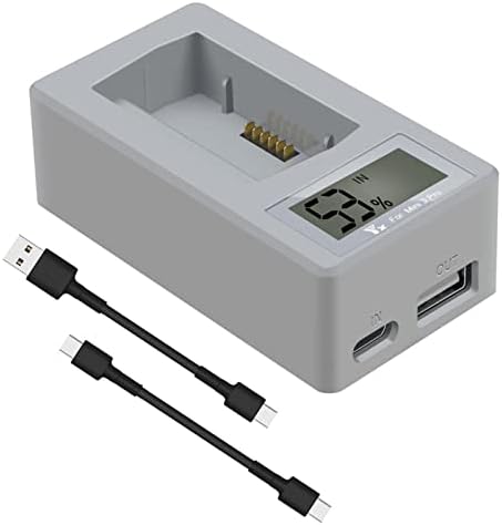 מטען USB תצוגה דיגיטלית לתצוגה דיגיטלית טעינה לסוללות עבור אביזרי DJI Mini3 Pro Drone