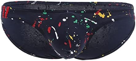2023 חבילות חדשות של גברים חדשים תחתונים נמוכים תחתונים עם קשת קשת נקודות צבעוניות סקסיות תחתונים