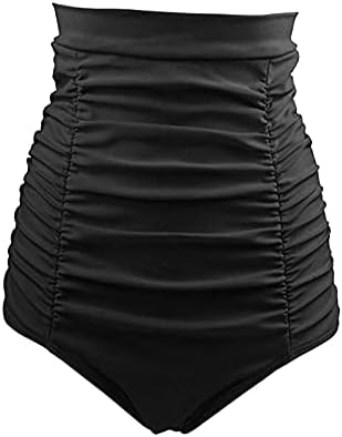 CFKLOPGG מכנסי שחייה קצרים נשים פלוס גודל עם מכנסיים קצרים בכיסים לקיץ פלוס בגדי ים בגדי ים בתוספת ביקיני