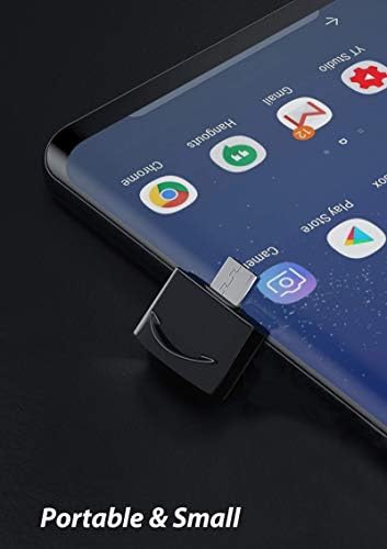 USB C נקבה ל- USB מתאם גברים תואם ל- T-Mobile RevVlryPlus שלך עבור OTG עם מטען Type-C. השתמש במכשירי