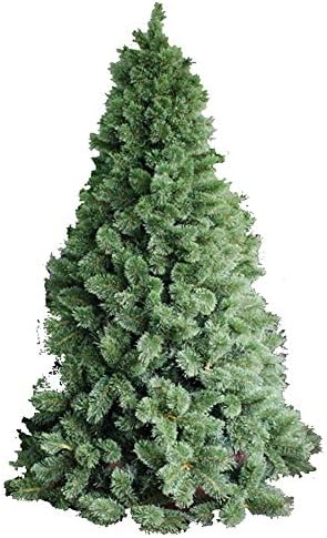 עץ חג מולד מלאכותי של DLPY 6ft, רגלי מתכת מוצקות צירים עצים מעוטרים אלפיניים טבעיים ידידותיים